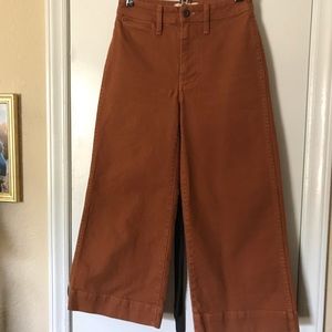 Madewell Emmett Wide Leg Pants Size 23 petite.